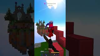 Bedwars minecraft bedwars agerapark hypixel hypixelskywars pvp skywars minecraftpvp shorts [upl. by Estren]