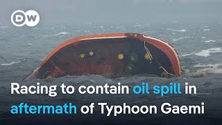 How a capsized tanker has caused a devastating oil spill in the Philippines  DW News [upl. by Sheepshanks803]