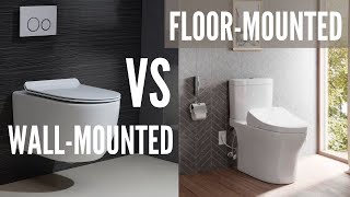 What is Better WallMounted Toilet or FloorMounted Toilet [upl. by Umeh]