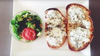 Recette tartines de chèvre miel  Latelier de Juliette [upl. by Dnalhsa]