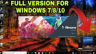 Wondershare Filmora Full Version For Windows 7810 [upl. by Imehon872]