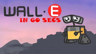 Basically WallE in 60 secs [upl. by Ahseinad]