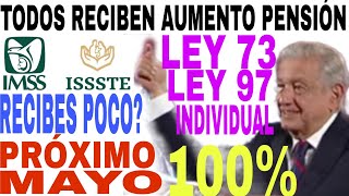 LLORA DE ALEGRÍA AMLO DARÁ 100 DE PENSIÓN A ESTOS JUBILADOS Y PENSIONADOS 1 MAYO TE LLEGARÁ PAGO [upl. by Einhpets432]