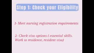 From Overseas to New Zealand  A Nurse’s 6 step path to Registration nursecareer lifejob [upl. by Oitaroh]