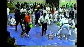 Sport Karate Fighting Jerry quotFast Feetquot Fontanez VS Tony Kattengell [upl. by Atlee]