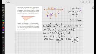 Lei dos cossenos  resolução [upl. by Cicely977]