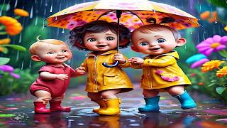 Rain Rain Go Away  Nursery Rhymes for Kids  Kids Songs  Sing Along [upl. by Palermo]