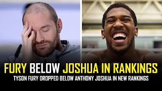 TYSON FURY DROPS BELOW ANTHONY JOSHUA amp DANIEL DUBOIS IN NEW RANKINGS 👀 [upl. by Tamara]