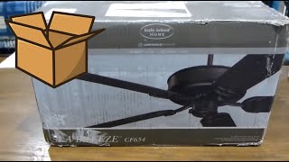 Emerson Sea Breeze Ceiling Fan Unboxing [upl. by Haik]