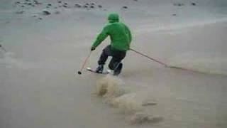 Telemark sandskiing in Namibia [upl. by Timothy]