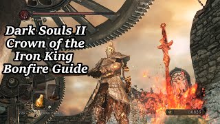 Crown of the Old Iron King  All Bonfire Locations  Dark Souls II [upl. by Arhna]