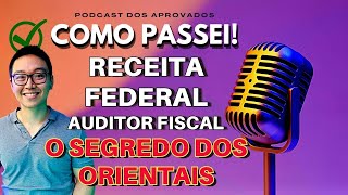 Dicas Valiosas Aprovado Auditor Receita Federal  Podcast Entrevistado Hector Kenzo [upl. by Ennirac]