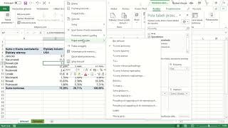 Excel Jak przedstawić udziały procentowe w Tabeli przestawnej [upl. by Casia662]