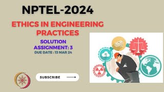 Solutions of NPTEL Ethics in Engineering practices Assignment 3 Aprmay 2024 [upl. by Nashoma]