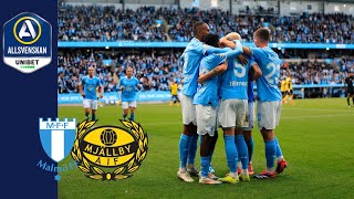 Malmö FF  Mjällby AIF 20  Höjdpunkter [upl. by Wyatt]