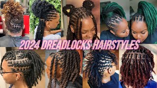 Best New 2024 Dreadlocks Hairstyles for African Women  New Dreadlocks hairstyles for Women [upl. by Alvie111]