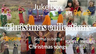 Nepali Christmas Songs collection  Seema Subarna [upl. by Deerc]