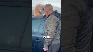 How To Defrost Frozen Car shorts [upl. by Doss277]