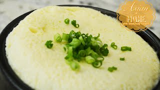 Silky amp Delightful Korean Steamed Egg Gyeran Jjim Recipe [upl. by Malvia]