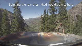 Black Bear Pass in a 2WD truck [upl. by Isnyl]