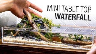 Mini DIY Table Top Waterfall [upl. by Howlond29]