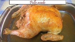 Pollo asado  Receta de Cocina en Familia [upl. by Lathrope]