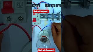 RCCB Residual Current Circuit Breaker Test shots [upl. by Yrad]