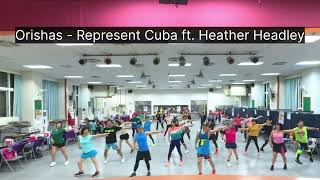 Orishas  Represent Cuba ft Heather Headley by KIWICHEN Dance Fitness Zumba [upl. by Pickard]