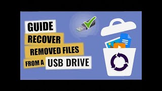 Recover Deleted Files from USB Drive  2024 Full Guide  Restore USB Files  Recover Lost Files [upl. by Ettezzus233]