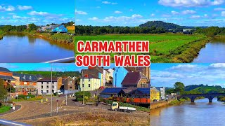 Travel  Beautiful Carmarthen South Wales UK [upl. by Piwowar]