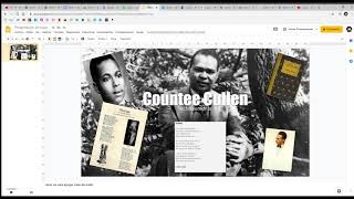 Countee Cullens Achievements [upl. by Radie]