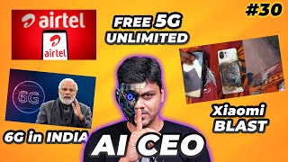 Tamil Tech News 30  Giveaway ❗❗ Xiaomi Blast 💥 Airtel Free 5G😲 AI CEO 🤖 [upl. by Uke]