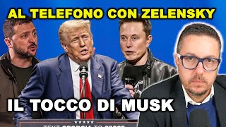 TRUMP CHIAMA ZELENSKY INSIEME A MUSK e Borrell fa visita a KIEV [upl. by Sadoff]