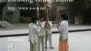 Lusheng Group Demo Chinese Minority Musical Instrument [upl. by Nosidam]