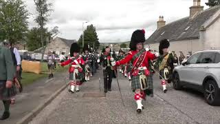 ESCOCIA DESFILE DE GAITEROS Y TAMBORES [upl. by Eceerehs3]