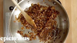 How to Make Caramelized Onions  Epicurious [upl. by Inoue]