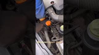 Disconnect engine coolant hose pipe 😳🤯 mechanic shortsfeed [upl. by Ivgnout]