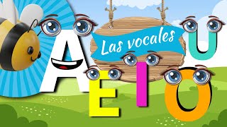 📚 las vocales para niños Aprende Fácil y Divertido 🎉 A E I O U 🎶 Aprende las vocales A E I O U [upl. by Nylirek393]