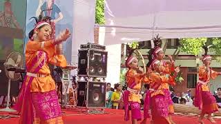 New Garo Cover Dance  Dhaka Wangala festival 2024 [upl. by Baugh732]