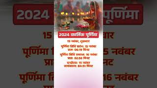 2024 कार्तिक पूर्णिमा  2024 Kartik Purnima Date Time shorts youtubeshorts dharmagyan [upl. by Ahsinhoj710]