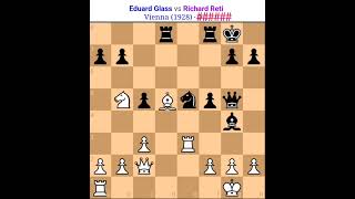 Eduard Glass vs Richard Retiall best games of Richard Reti amazing chess game to Richard Retital [upl. by Porush262]