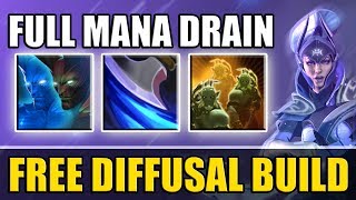 Diffusal Blade for Free Insane Mana Break Dota 2 Ability Draft [upl. by Evaleen561]