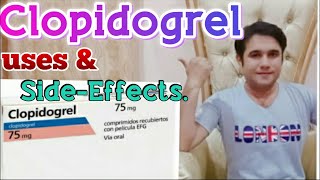 Clopidogrel 75mg uses side effects amp dosage [upl. by Inej677]