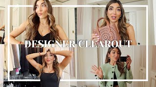 HUGE WARDROBE CLEAN OUT  HAUL  Amelia Liana [upl. by Lyrad]