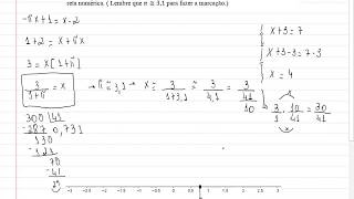 Matemática Básica  Cederj  Questão 1 – Ap1  2019 – 2 – Resolução de equação do primeiro grau [upl. by Doowle]