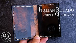 🔥 Craft Your Dream Wallet with ROCADO Shell Cordovan – MUST WATCH [upl. by Jamey150]