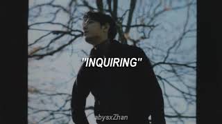 Xiao Zhan amp Wakin Chau quotInquiringquot  sub español [upl. by Euqnom772]