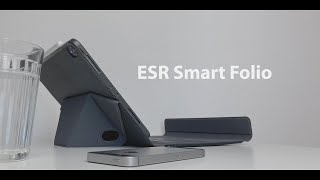 Review of ESR Smart Folio keyboard cover for iPad Pro 11quot 2018 [upl. by Sublett]