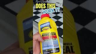 DOES RISLONE RING SEAL WORK Link to full video in the description [upl. by Hannahs]