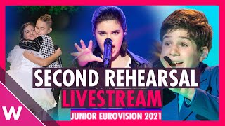 Junior Eurovision 2021 Day 3 Rehearsals [upl. by Salangi]